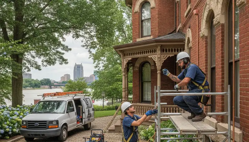 Louisville, KY plumbing repair service van for emergency pipe and leak repair