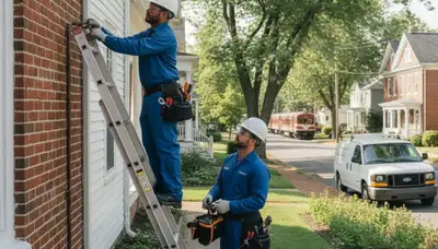 Louisville, KY plumbing repair service van for emergency pipe and leak fixes