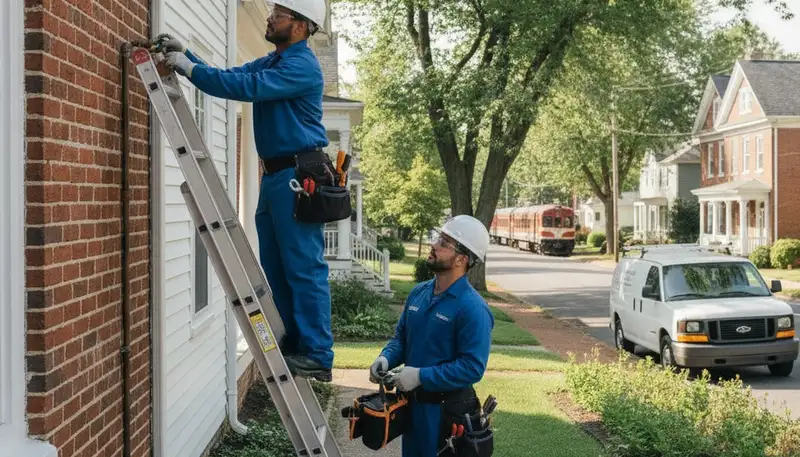 Louisville, KY plumbing repair service van for emergency pipe and leak fixes