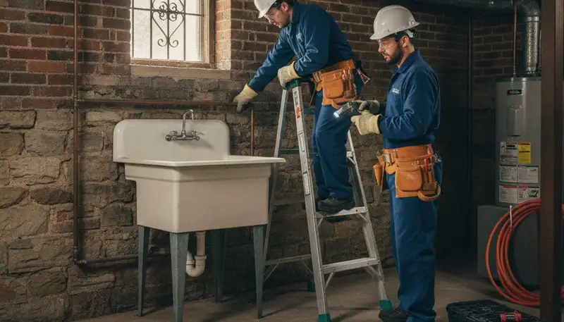 Louisville, KY plumbing repair service for residential and commercial leaks, clogs, and pipe fixes