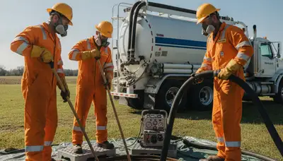 Septic tank cleaning service for Louisville, KY homes by On Call Plumbers