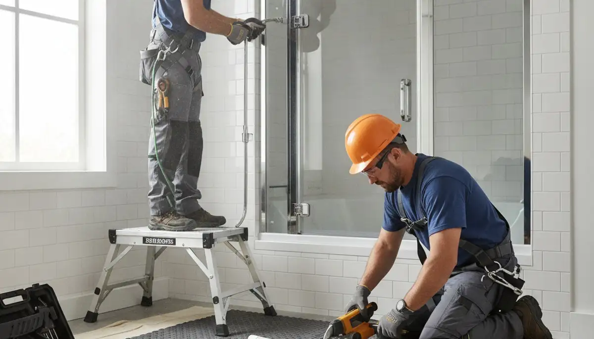 Walk-in tub installation by Louisville, KY plumbers for safer, accessible home bathing